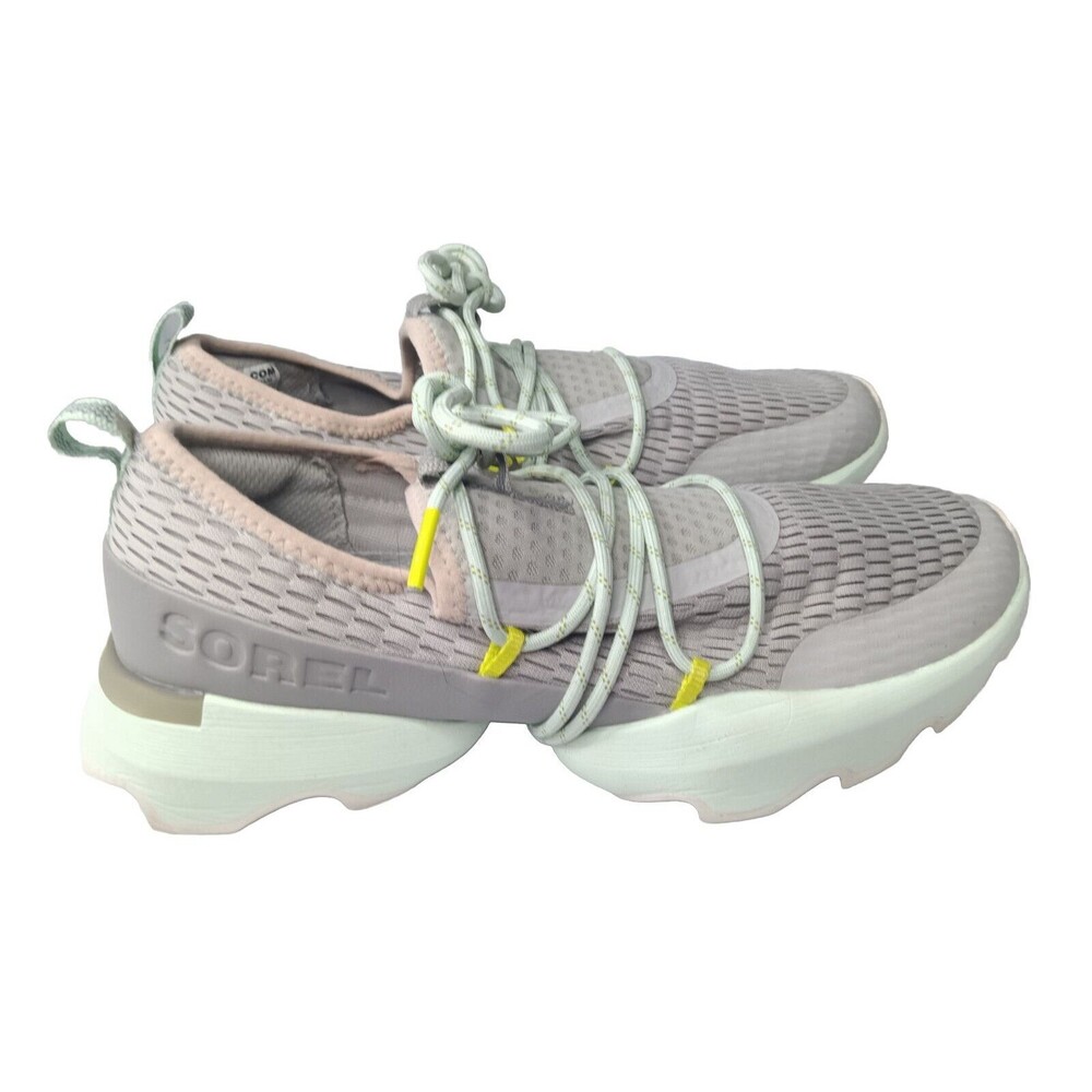 Sorel Kinetic Impact Sneakers Women's 9.5 M Shoes Dove~Sea Salt - Picture 1 of 10